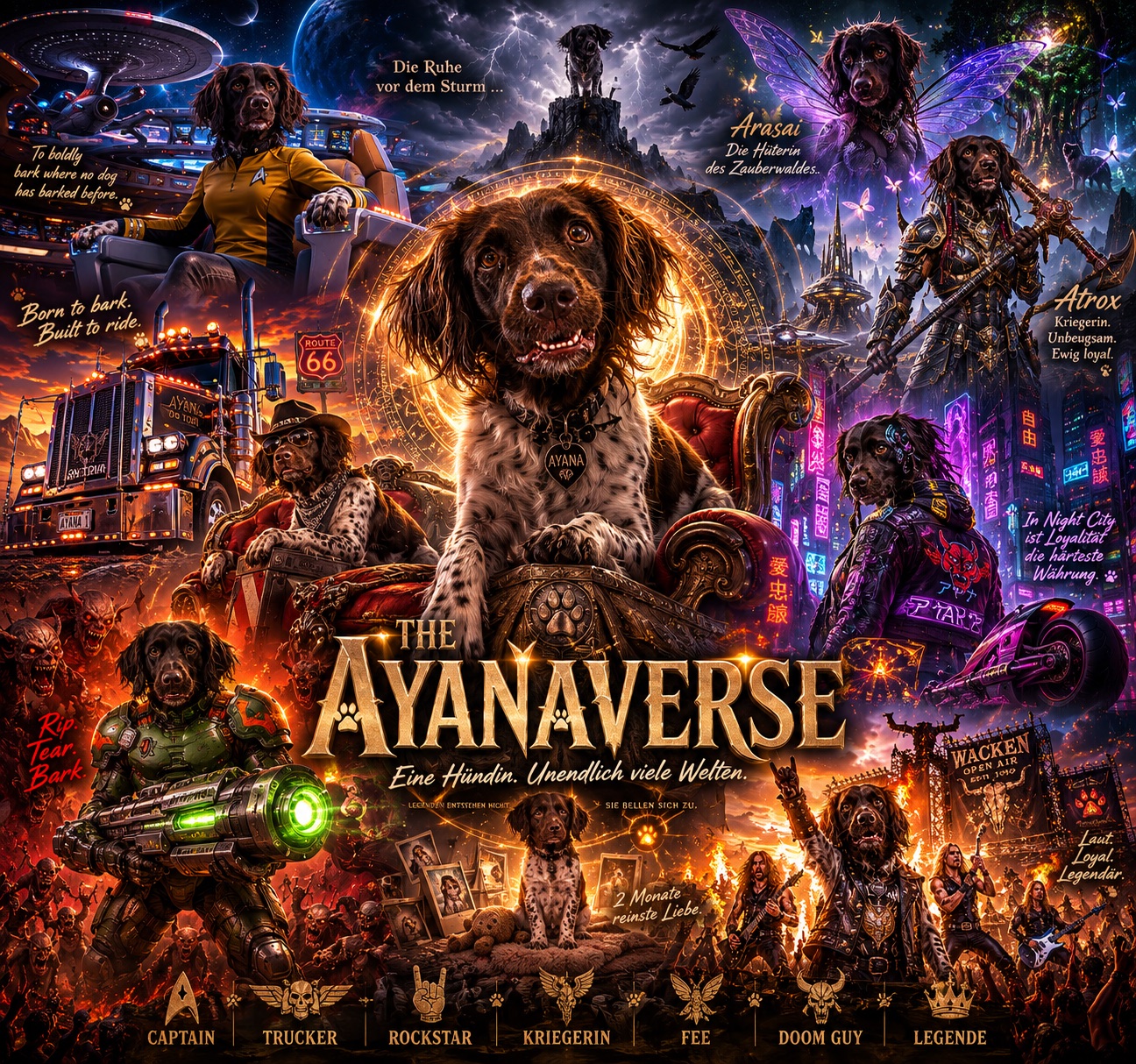 Das Ayanaverse – Ayana in vielen fantastischen Welten